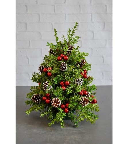 Christmas Boxwood Tree