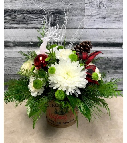 Evergreen Christmas Arrangement