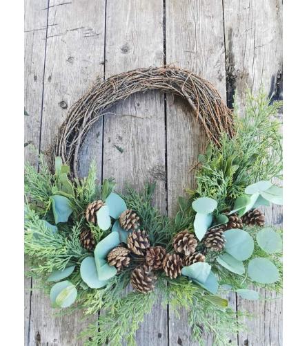 Natural Winter Wreath