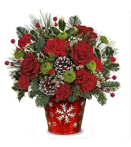 Christmas Snowflake Bouquet