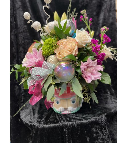Nutcracker Dream. An arrangement by Flower Snobs at Cityview.