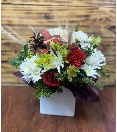 Winter Weald. An arrangement by Hillsdale Florist.