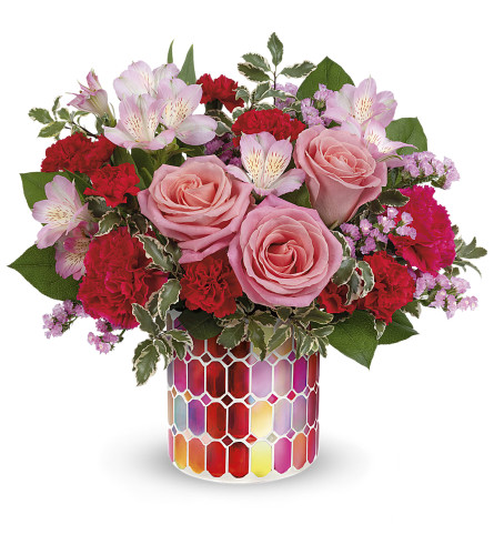 Teleflora's Charming Mosaic