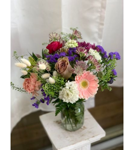 Floratechnics Lovely Lavenders Mason Jar