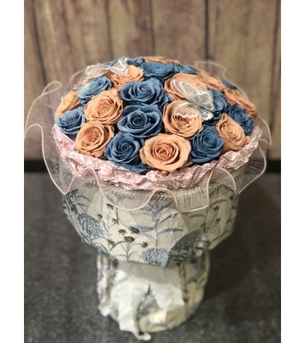 Freeze Dried Rose Bouquet PB