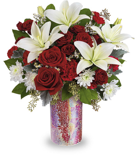 Our Love Sparkles Bouquet - Deluxe. An arrangement by Mardi Gras Florist.