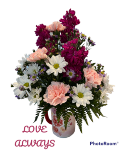 Love Always 2023. An arrangement by Kerman Floral and Gifts.
