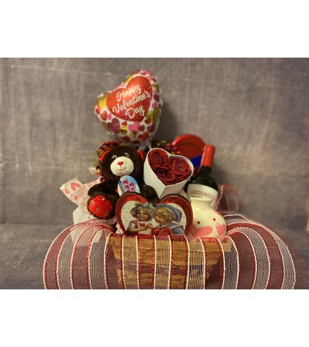 Valentine's Day Love Basket