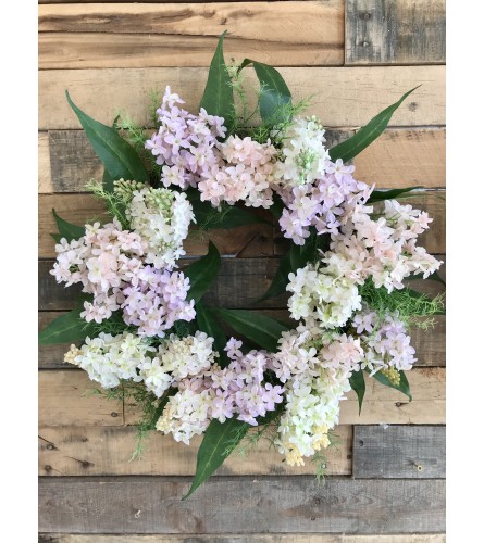 Spring Lilac Wreath