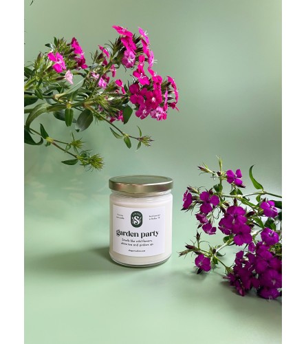 Garden Party 9 oz Candle by Love Struck