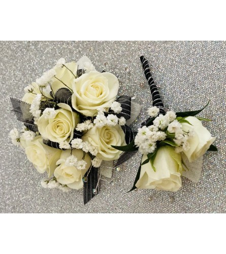 Rose Cluster Corsage