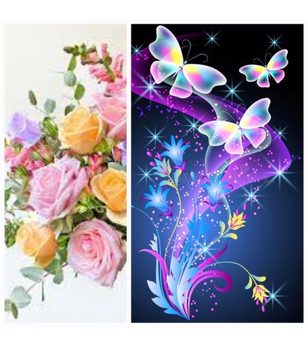 CUSTOM PASTEL DREAMS BUTTERFLY BOUQUET. An arrangement by A Loving Touch Florist.