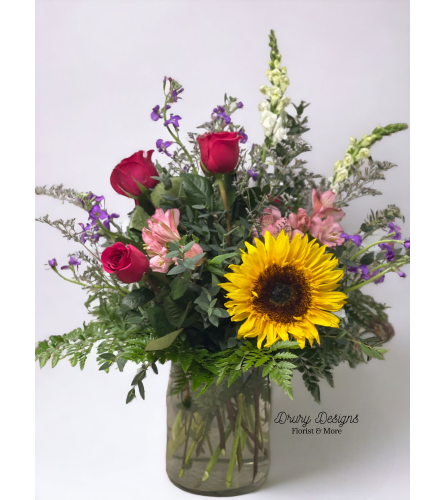 Sunshine On a Cloudy Day Arrangement