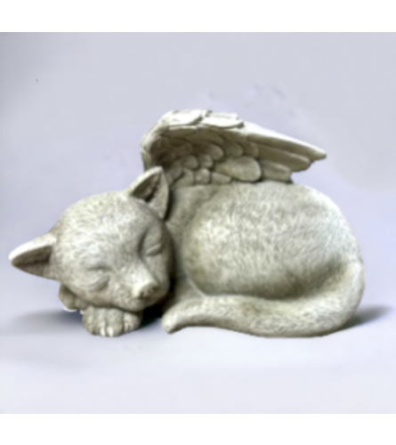 Resting Cat Angel