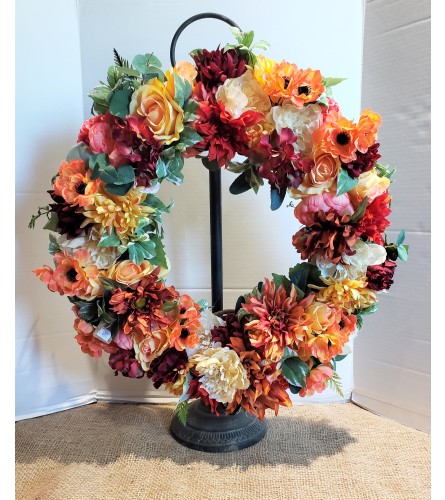 Constance - Artificial Wreath. An arrangement by Zaisers Florist and Greenhouse.