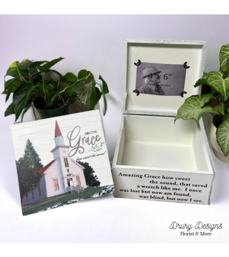 Amazing Grace Church Memory Box