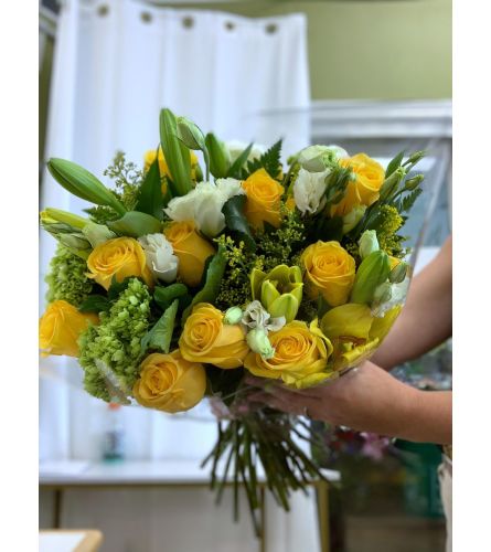 Yellow Roses and other Blooms