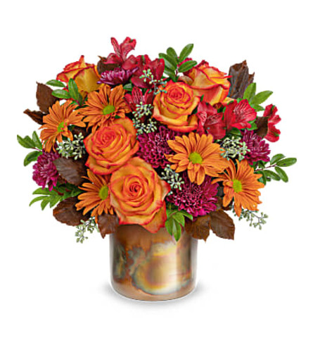 Harvest Blooms Bouquet TF