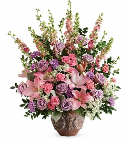 The Teleflora Soft Blush Bouquet