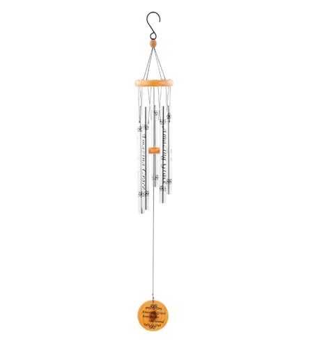 Amazing Grace Wood Wind Chime