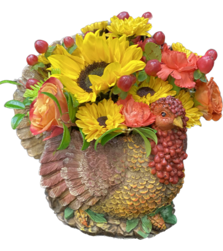 Thanksgiving Gobbler. An arrangement by Flowerville.