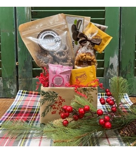 "Season's Greetings" Chocolate and Treat Bundle