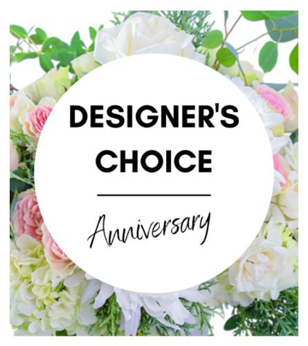 Anniversary Designer's Vase Arrangement Choice