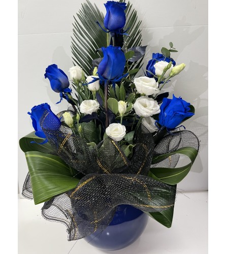 Calming Cobalt Bouquet