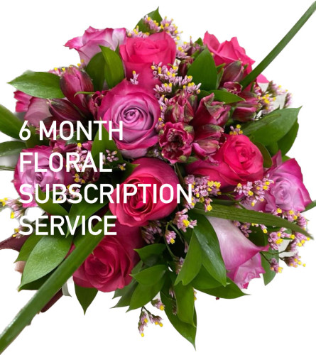 6 Month Floral Subscription Service