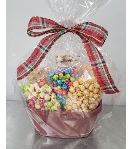 Popcorn Holiday Basket