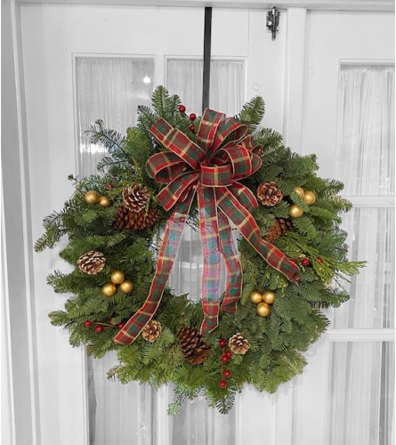 Winter Holiday Wreath