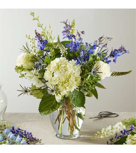 Festival of Lights Bouquet - Deluxe. An arrangement by Mae's Flowers and Gifts.