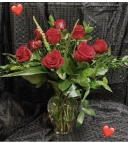 I LOVE you Premium 12 Red Roses