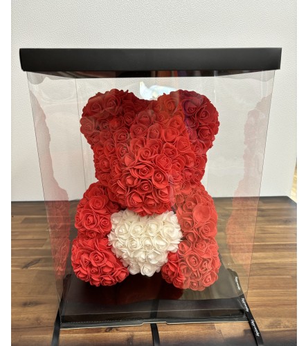 Foam Rose Bear#2