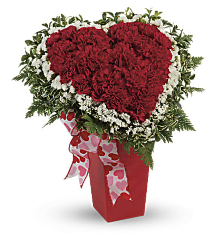 Heart and Soul Standard. An arrangement by Love Story Florist.
