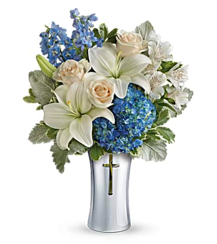 Elegant Skies Of Remembrance Bouquet