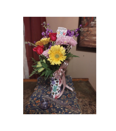 Florist Choice Easter Tumbler Arrangement