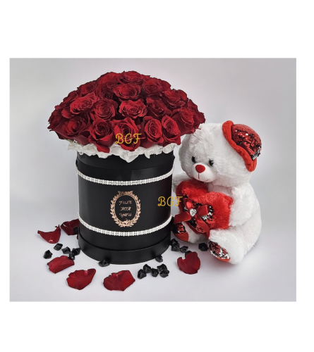 In love Box Rose