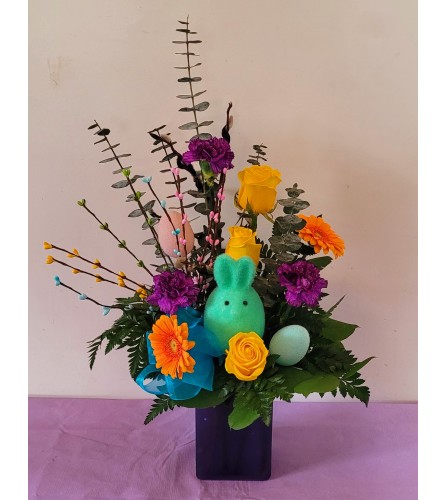 PASTEL EASTER RABBIT BOUQUET