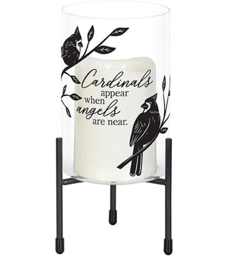 Cardinals Hurricane Candle