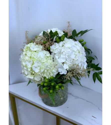 Classic Hydrangea Arrangement