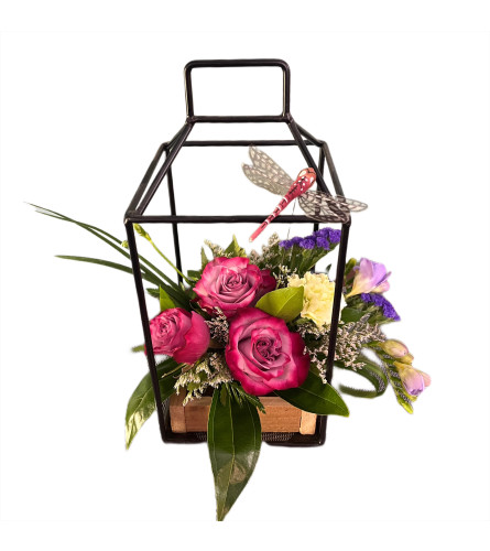 Lantern of Luscious Blooms