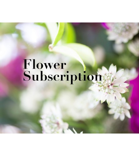 Floral Subscription - Designers Choice - See Attached Notes