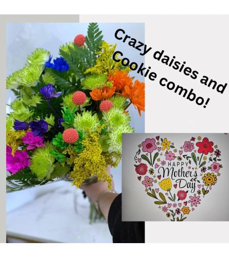 Cookies and Crazy Daisies for Mother's Day!