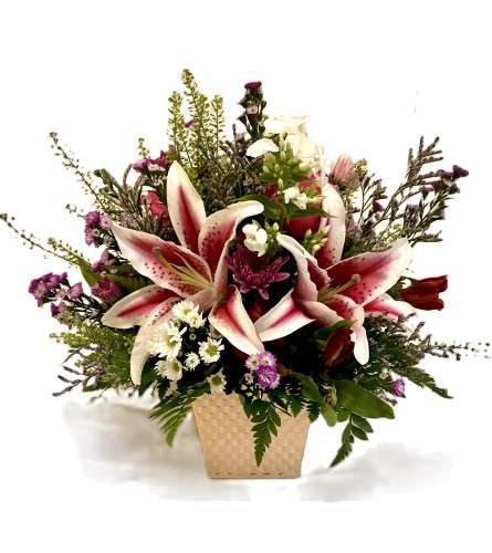 Lily bouquets