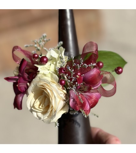 Vicki's Vibrant Wrist Corsage