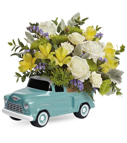 Chevy Trucking Blossoms Bouquet