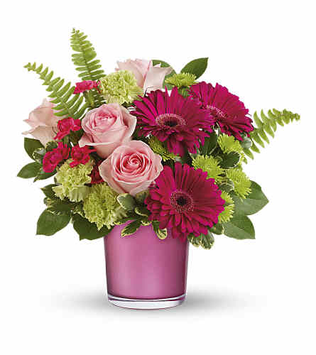 Pink Ruby Bouquet - Deluxe. An arrangement by Flowers and Beyond.