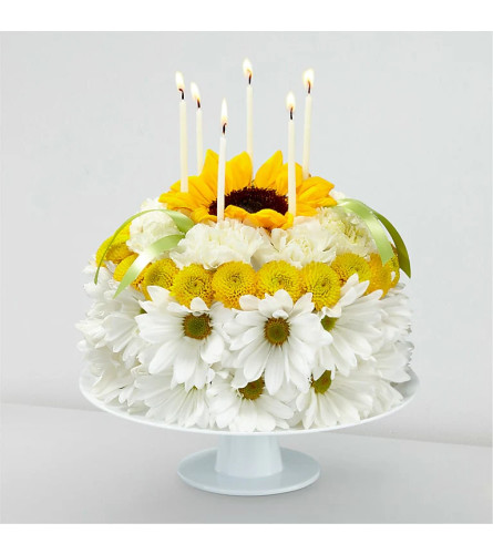 FTD Flower Cake. An arrangement by Floral Fantasy.