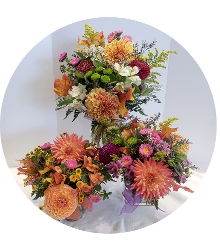 Florist Choice with Dahlias